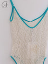 BASERANGE 25 Early Spring MUSIAL Jumpsuit BAS-ONMU-LA-SP25-UNDYED (TURQUOISE)
